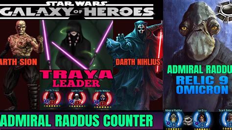Swgoh admiral trench team  The most popular Mod Set for Admiral Trench is Health (2) and Speed (4) 